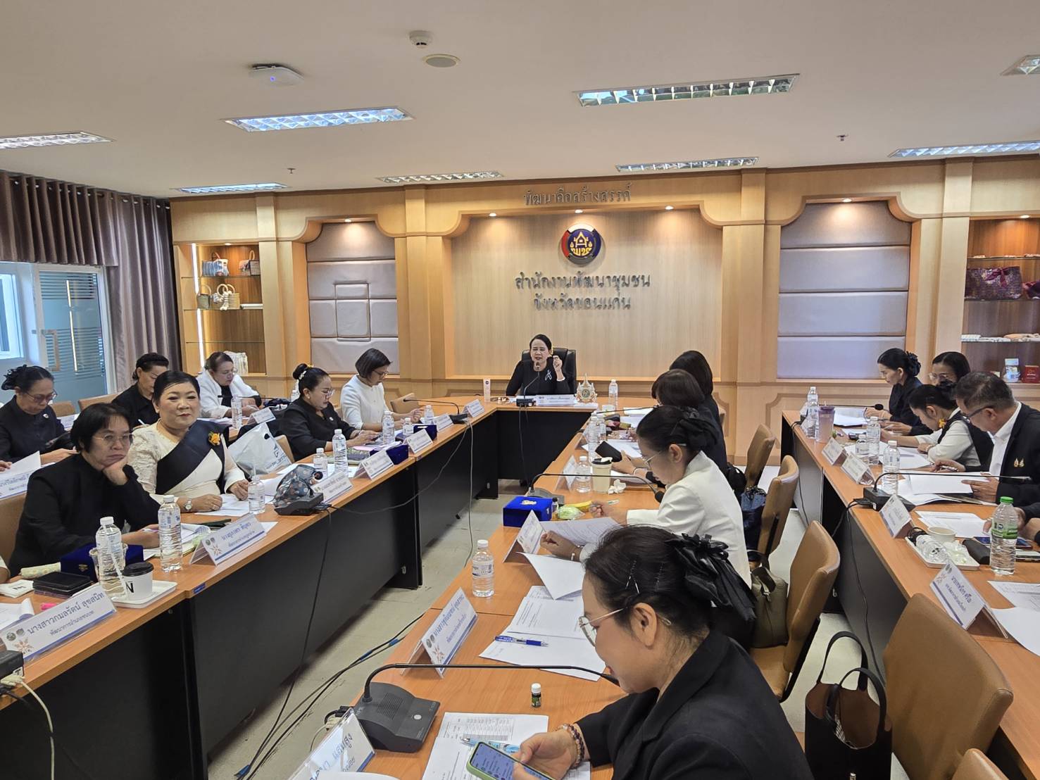 พช.พระยืน จังหวัดขอนแก่น : ร่วมประชุมผู้บริหารและนักวิชาการพัฒนาชุมชนจังหวัดขอนแก่น ครั้งที่ 11/2568